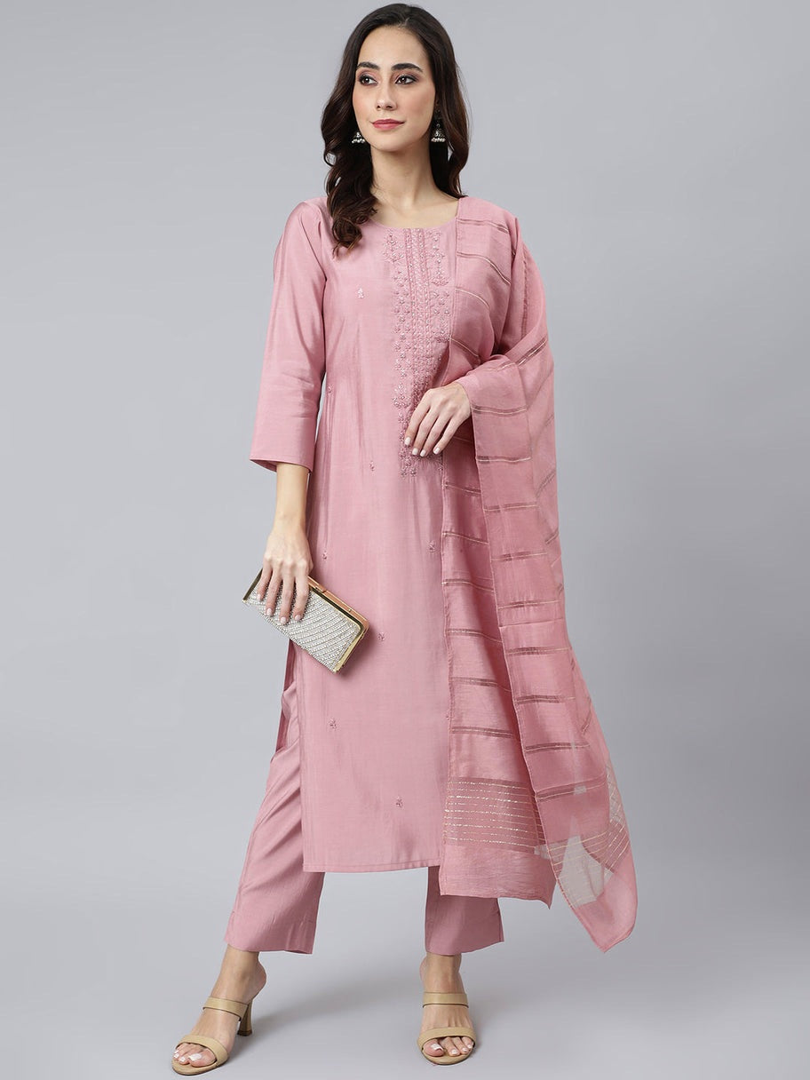 DIYA [XL / 42] - Straight cut kurti set