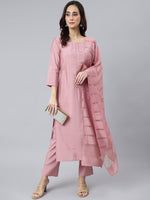 Load image into Gallery viewer, DIYA [XL / 42] - Straight cut kurti set
