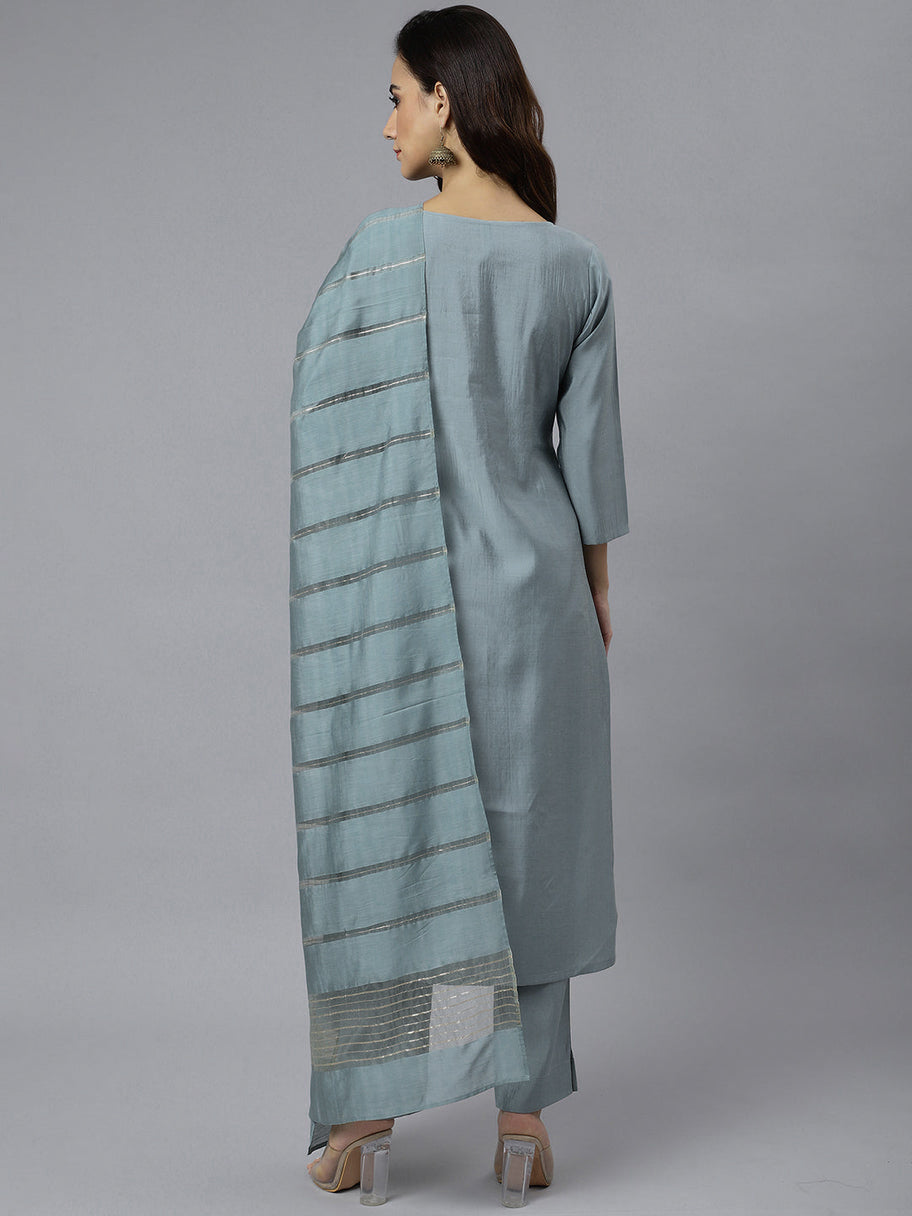 SIYA [XL / 42] - Straight cut kurti set