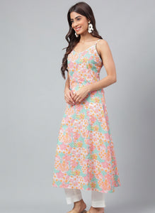 JIYANA [S / 36] - A-Line cut kurti set