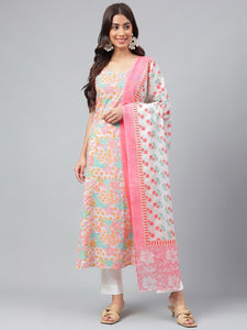 JIYANA [S / 36] - A-Line cut kurti set