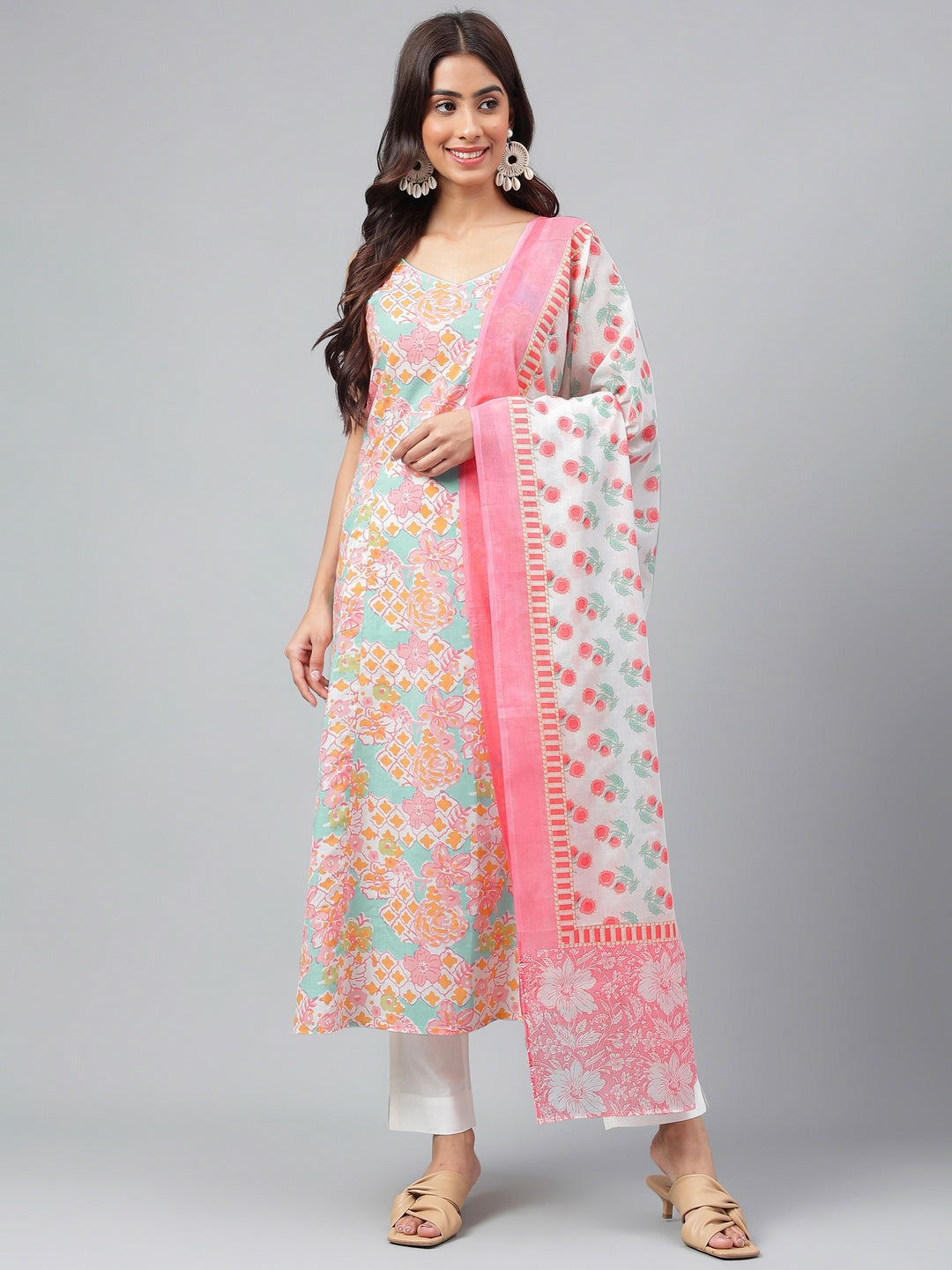 JIYANA [M / 38] - A-Line cut kurti set