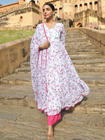 Load image into Gallery viewer, PRANAVI [S / 36] - Flared Kurti Suit Set
