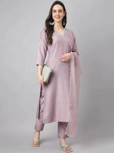 ALEKHYA [M / 38 - L / 40] - Straight cut kurta set