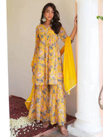 Load image into Gallery viewer, NEHA [S / 36 - M / 38] - Babydoll Kurti with Sharara set
