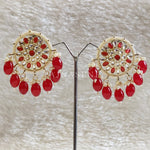 Load image into Gallery viewer, MADONNA studs (red)
