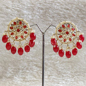 MADONNA studs (red)