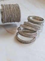 Load image into Gallery viewer, JAHEE Bangle Set (Silver)
