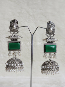 RAYNA earrings (Green)