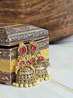 Load image into Gallery viewer, HARSHA Jhumka (Rani)
