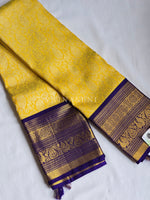 Load image into Gallery viewer, QUEENS HEIRLOOM - Pure Kanjivaram Silk Saree with Gold Zari
