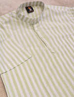 Load image into Gallery viewer, VIVAAN [M/38] - Men Short Kurta Top (Light Green)
