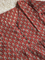 Load image into Gallery viewer, KESHAVI [3XL/46] - Kurti Short Top (Maroon)
