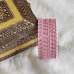 Load image into Gallery viewer, Matte dot Bangles - Light Pink
