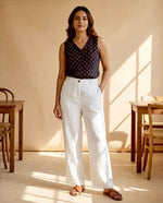Load image into Gallery viewer, AAMIYA [L/40] - Short Kurti Top (Black)

