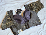 Load image into Gallery viewer, Grey : Readymade blouse [DIVANITA]
