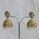 Load image into Gallery viewer, SUNITHA Jhumka (Rose Quartz)
