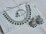 Load image into Gallery viewer, NIHARIKA (Silver x Emerald)

