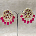 Load image into Gallery viewer, MADONNA studs (hot pink)
