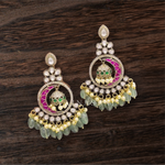 Load image into Gallery viewer, KHUSHI Earrings (Rani x Mint)
