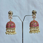 Load image into Gallery viewer, ISHIR jhumkas (RaniixGreen)
