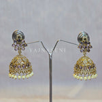 Load image into Gallery viewer, TARA Jhumkas : Amethyst
