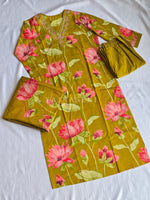 Load image into Gallery viewer, HANIYA [L/40] - Straight Cut Kurti Set
