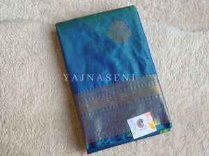 Vaira oosi x Motifs Saree - Peacock