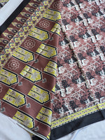 Load image into Gallery viewer, Printed Satin Saree - ABSTRACT RHYTHM
