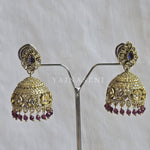 Load image into Gallery viewer, SUNITHA Jhumka (Amethyst)
