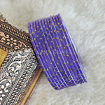 Load image into Gallery viewer, Metallic x Dot Bangles - Hydrangea
