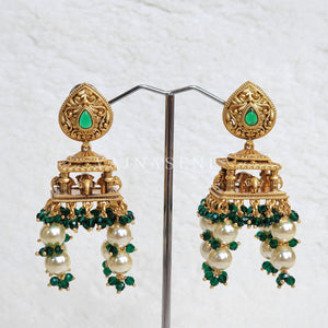 JIYANA earrings (Green)