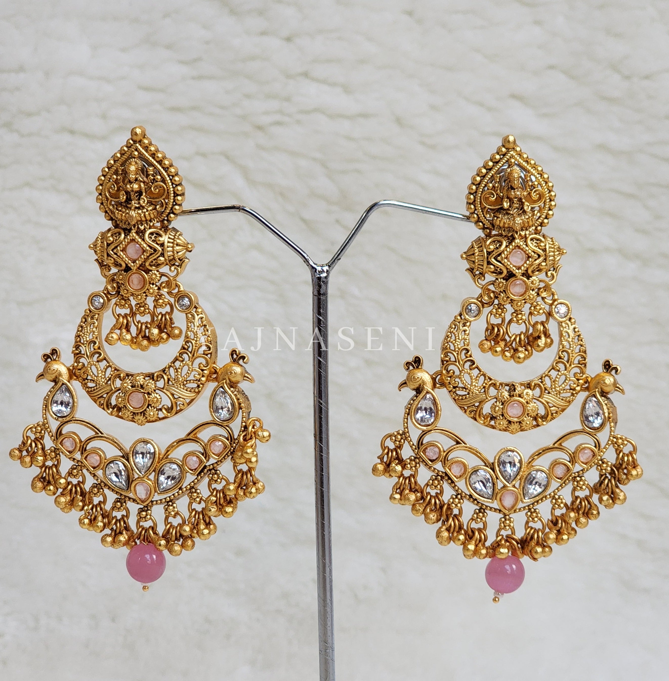 DIVYASRI earrings (Pink)