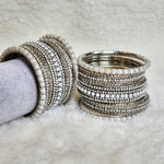 Load image into Gallery viewer, ANJALI bangles set - Silver
