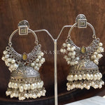 Load image into Gallery viewer, TARU Jhumkas (Yellow)
