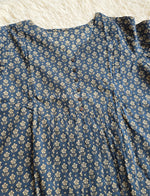 Load image into Gallery viewer, KESHAVI [2XL/44] - Kurti Short Top (Dark Blue)
