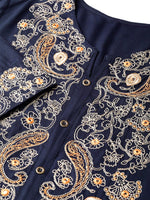 Load image into Gallery viewer, CHAYA [XS / 34] - Straight cut embroidered kurti set
