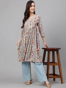 ALIZEH [3XL / 46] - Angrakha kurta top
