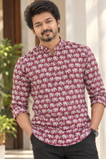 Load image into Gallery viewer, VIJAY [L/40] - Men Short Kurta Top
