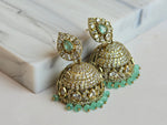 Load image into Gallery viewer, SUNITHA Jhumka (Mint)
