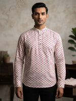 Load image into Gallery viewer, KARTHI [L/40] - Men Short Kurta Top
