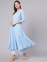 Load image into Gallery viewer, SAUMYA [XL/42] - Flared Kurti Set
