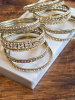Load image into Gallery viewer, ROMI Bangle Set (Champagne)
