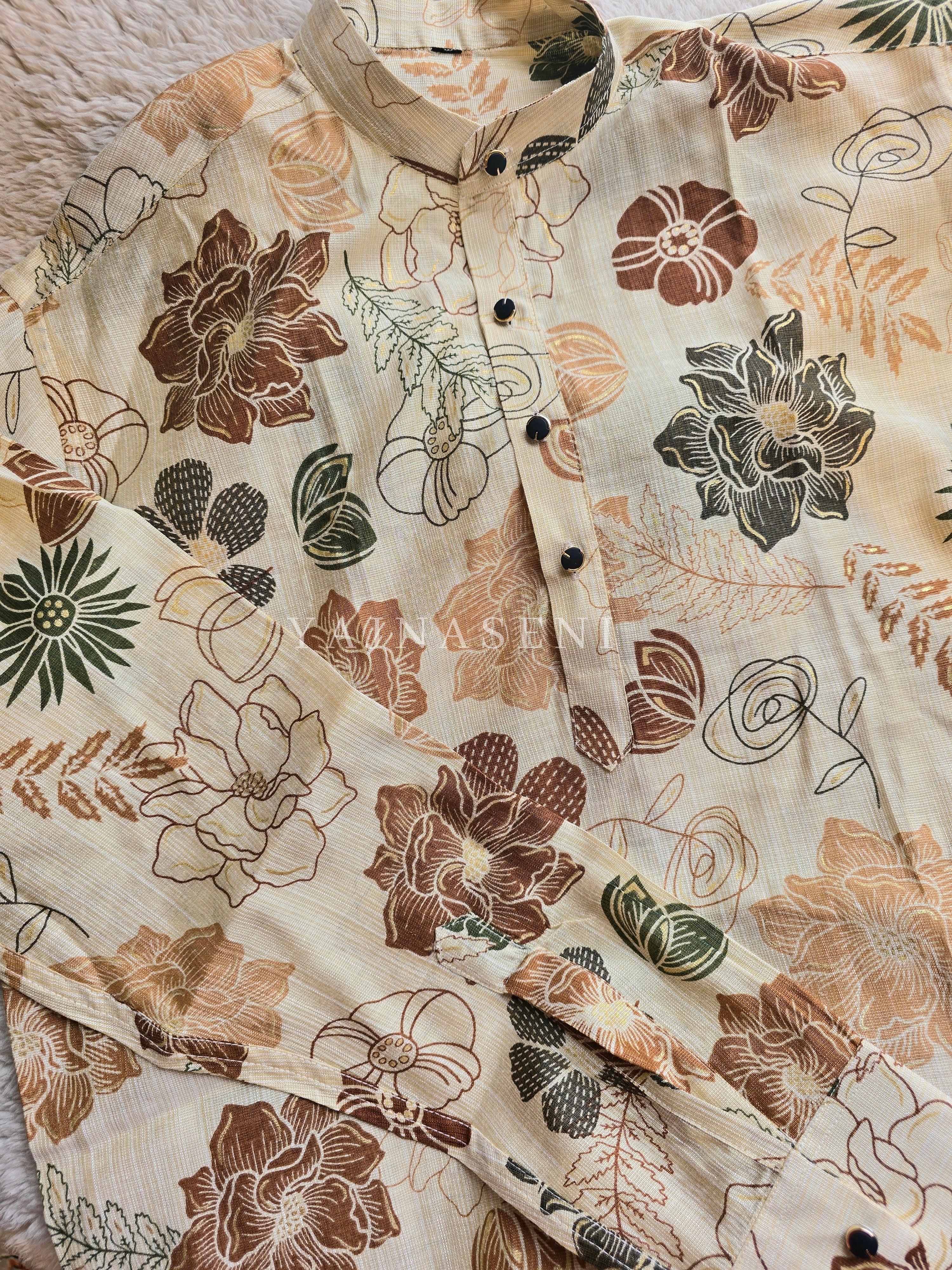 PRANAV [L/40] - Men Short Kurta Top