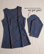 Load image into Gallery viewer, AAMIYA [2XL/44] - Short Kurti Top (Blue)
