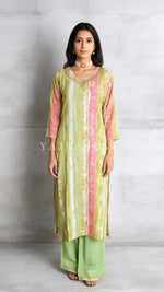 Load image into Gallery viewer, DAEVA [L/40] - Straight Cut Kurti Set
