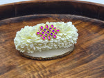 Load image into Gallery viewer, Hairclip - JASMINE x KOLAM (Purple x Pink)

