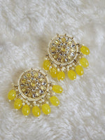 Load image into Gallery viewer, MADONNA studs (yellow)
