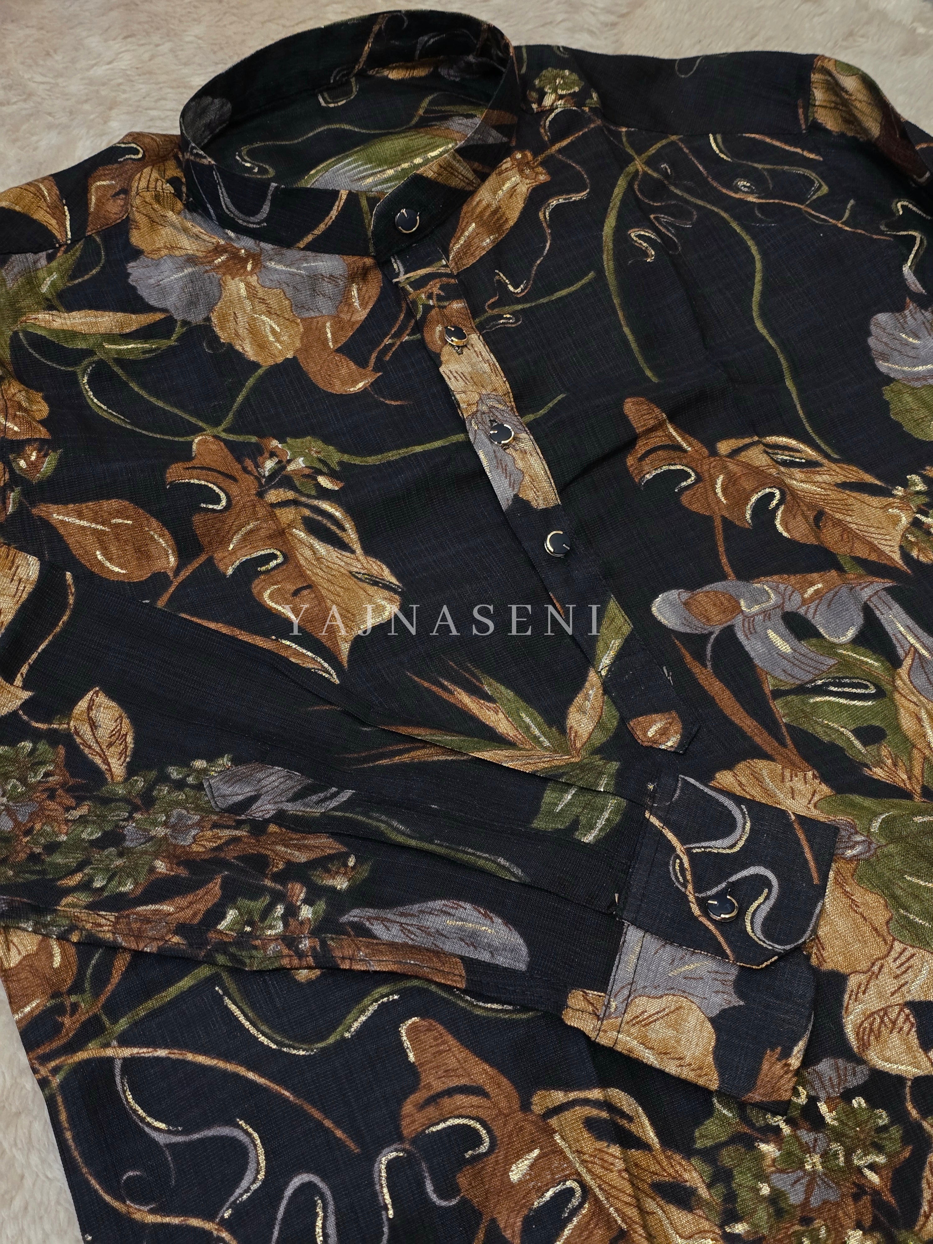 MANAV [L/40] - Men Short Kurta Top