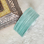 Load image into Gallery viewer, Solid Colour Metallic Bangles - Tiffany
